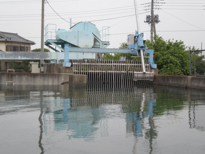 呑口調整池付帯施設改修前写真