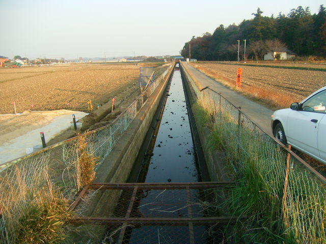 児玉幹線水路改修前写真