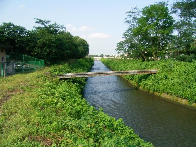 旧神流川幹線水路改修前写真