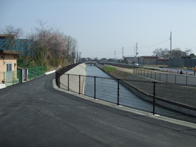 旧神流川幹線水路改修後写真