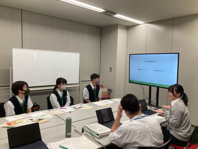 杉戸農業高等学校訪問の様子２