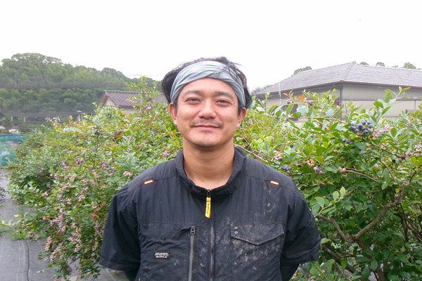 中西農園 中西さんの笑顔の画像