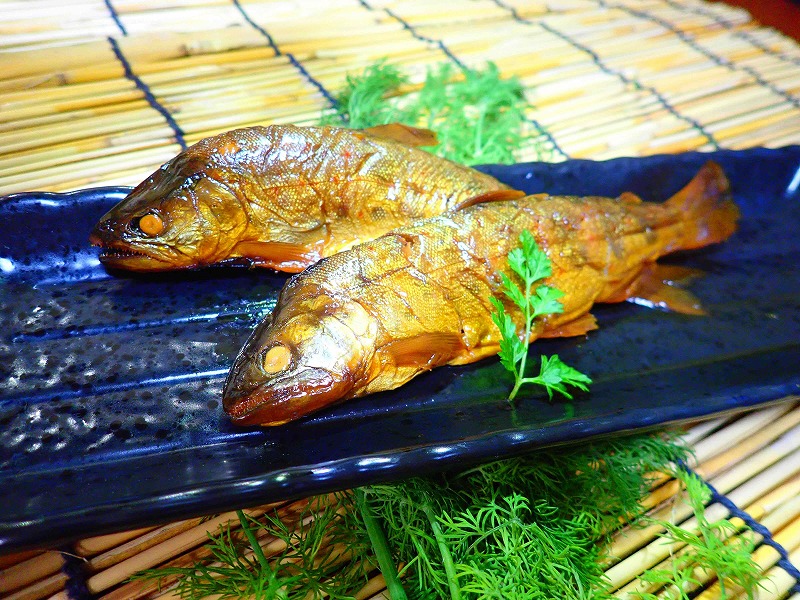 あまごの甘露煮（あまごのかんろに）