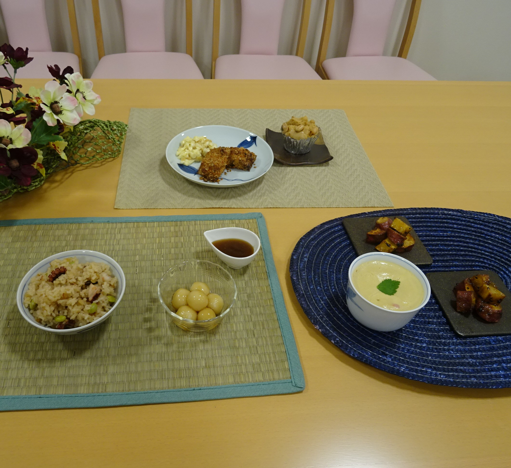 甲南女子大学わさび料理の写真