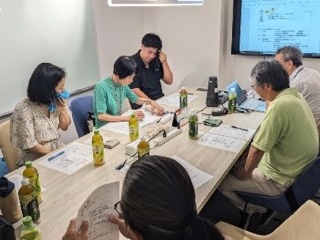おくどさん未来衆会議の様子