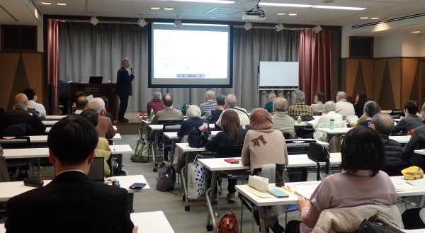 食料安全保障強化に向けた取組の講演会の様子