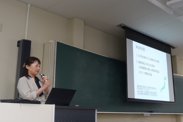 大学での講義の様子
