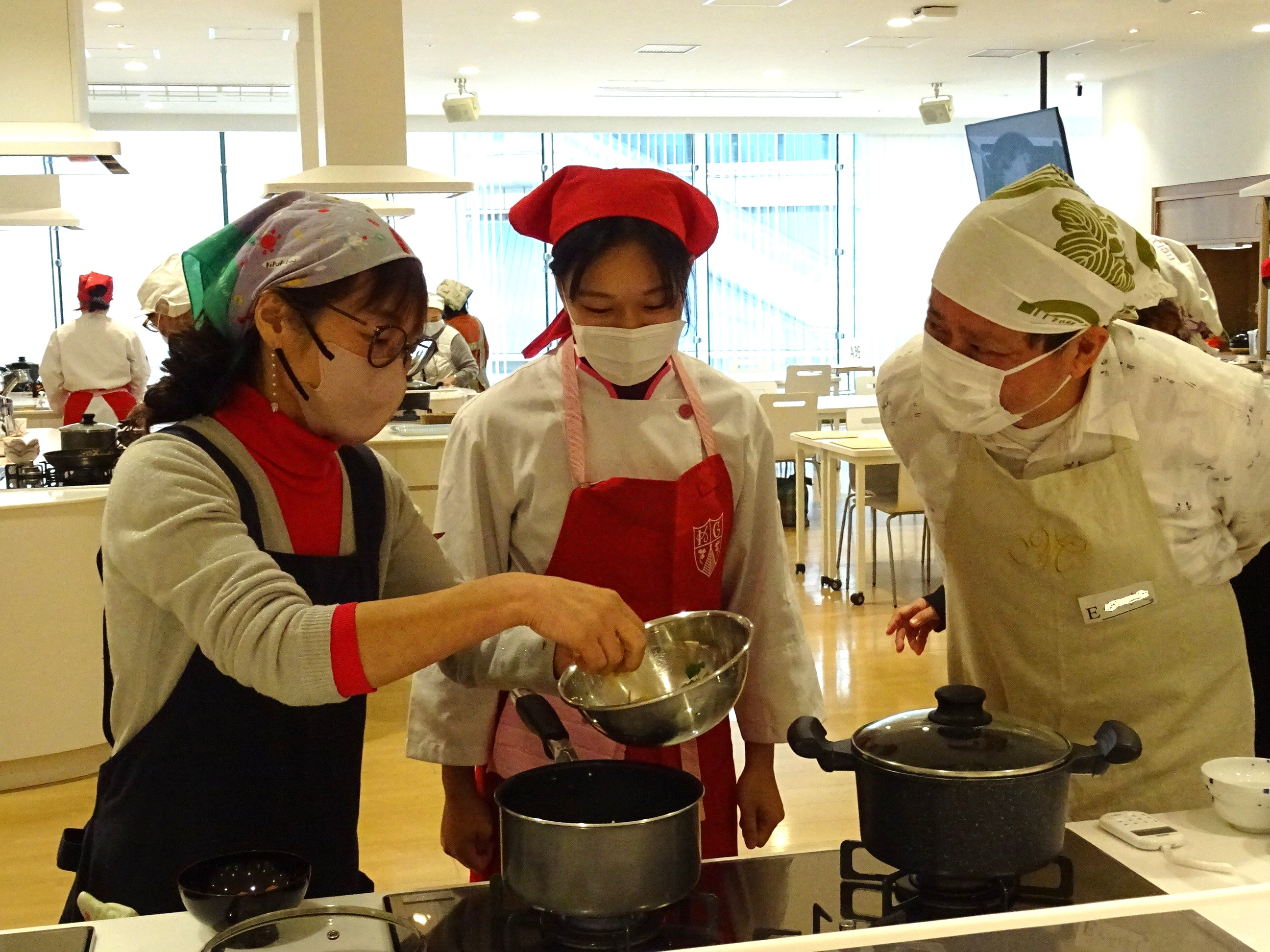 調理実習の様子1
