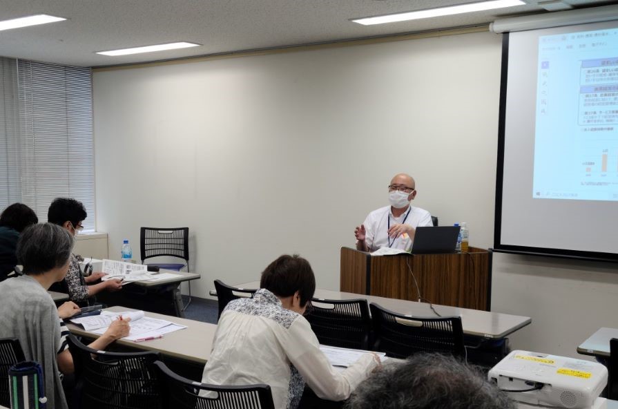出張講座の様子①