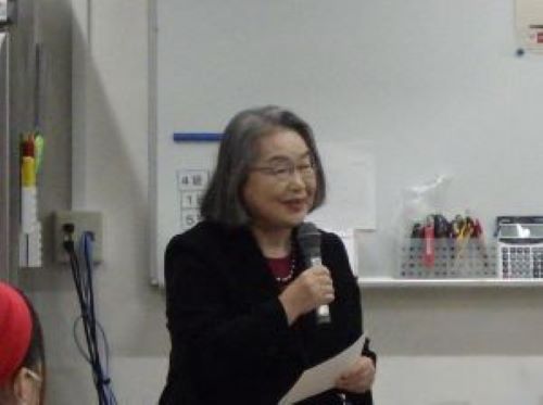 甲南女子大学　秋元学長