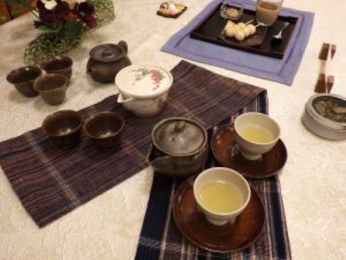 「日本茶」の様子