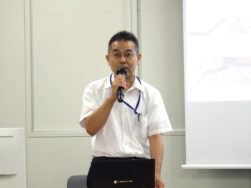 江上消費・安全部長による開催挨拶(セミナー趣旨説明)