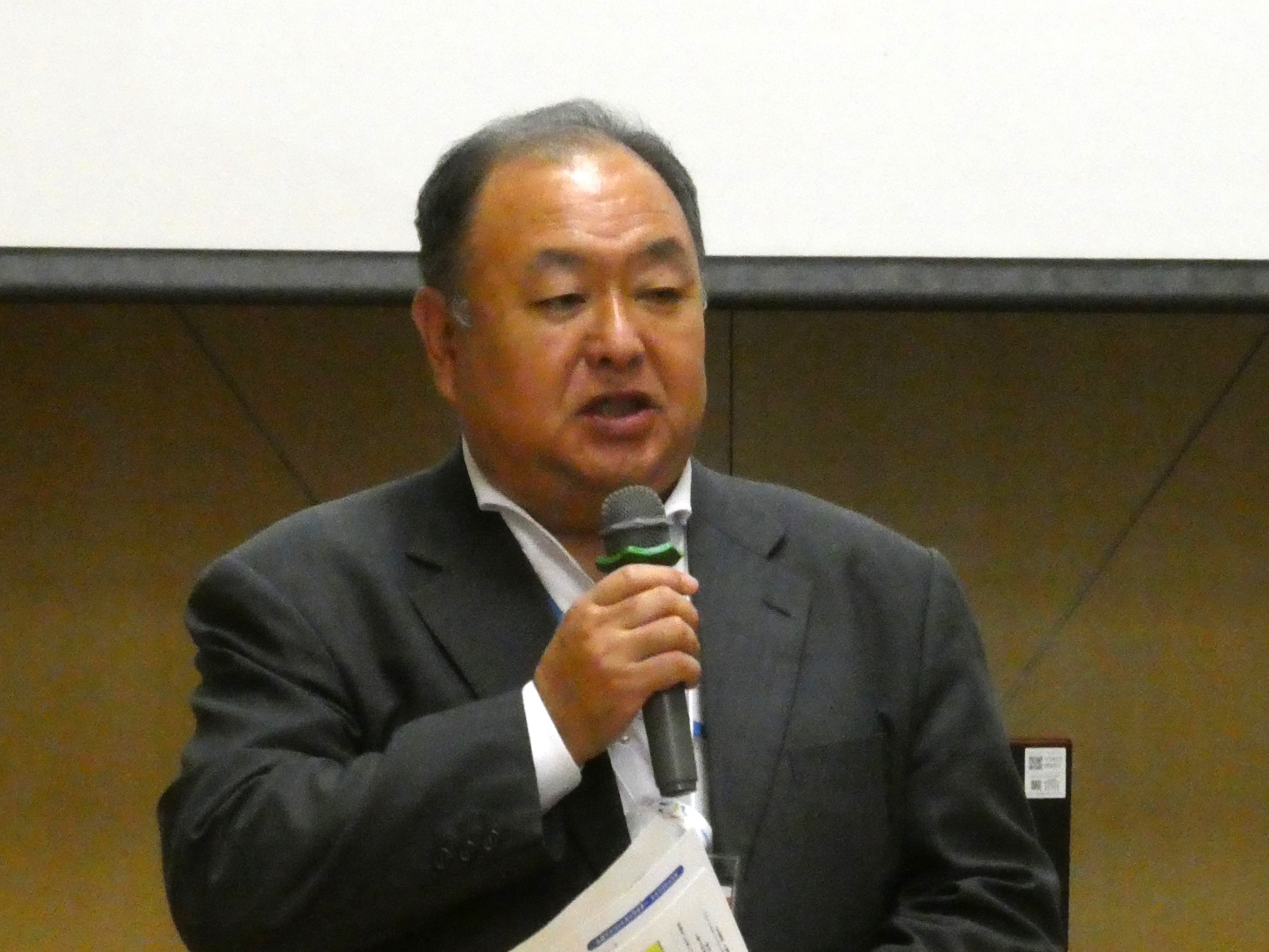 冨澤次長による開会挨拶