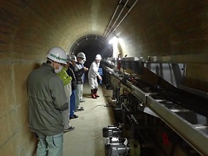 農業水利施設の見学