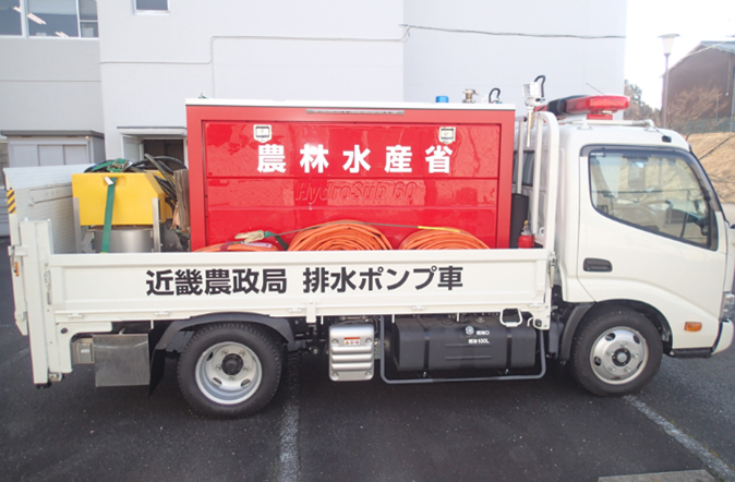 小型ポンプ車