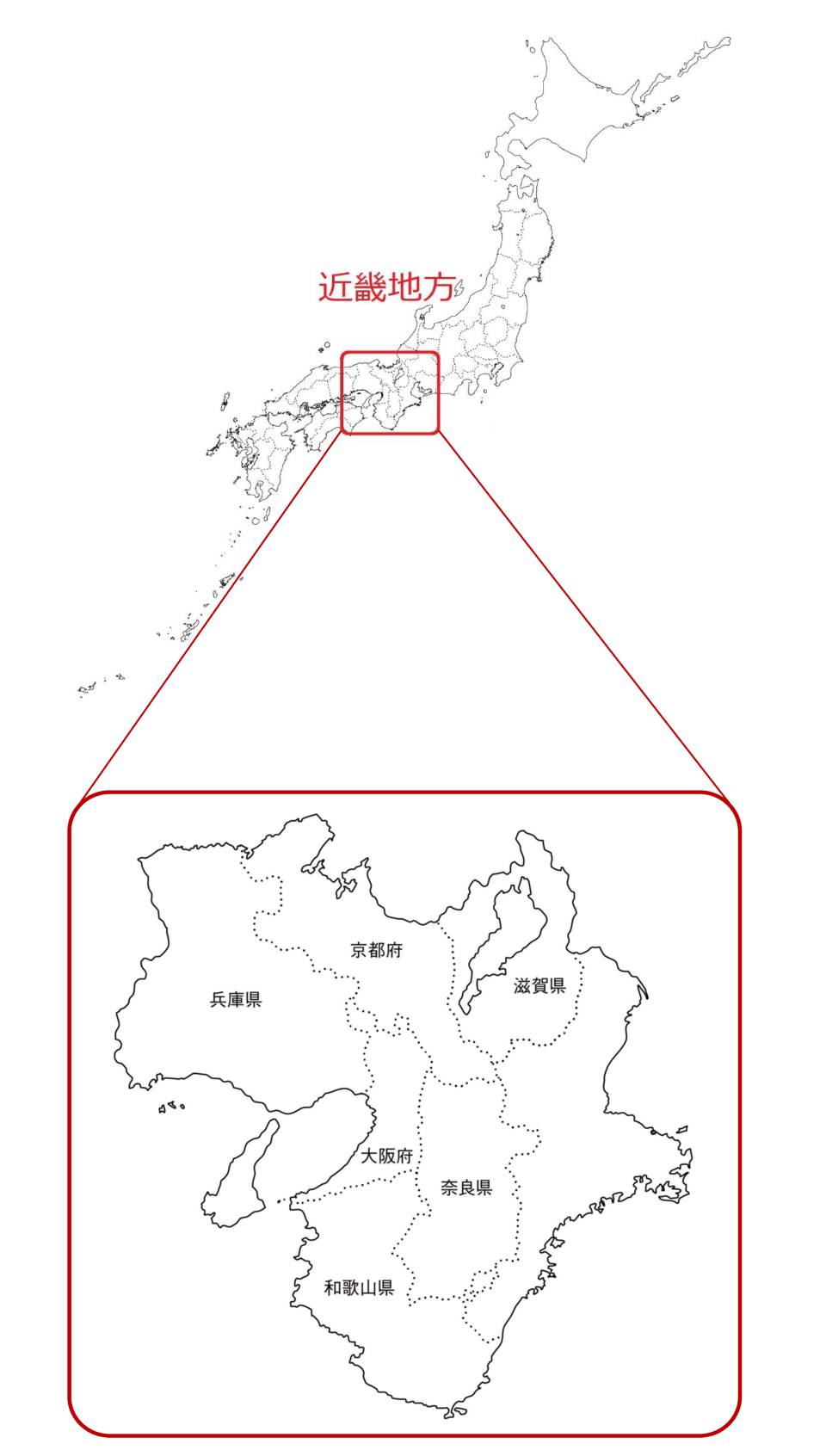 日本地図