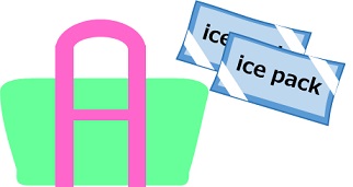 保冷バッグと保冷剤