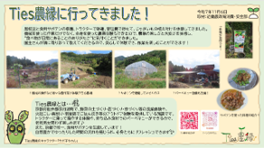 Ties農緑体験レポート