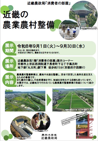 近畿の農業農村整備
