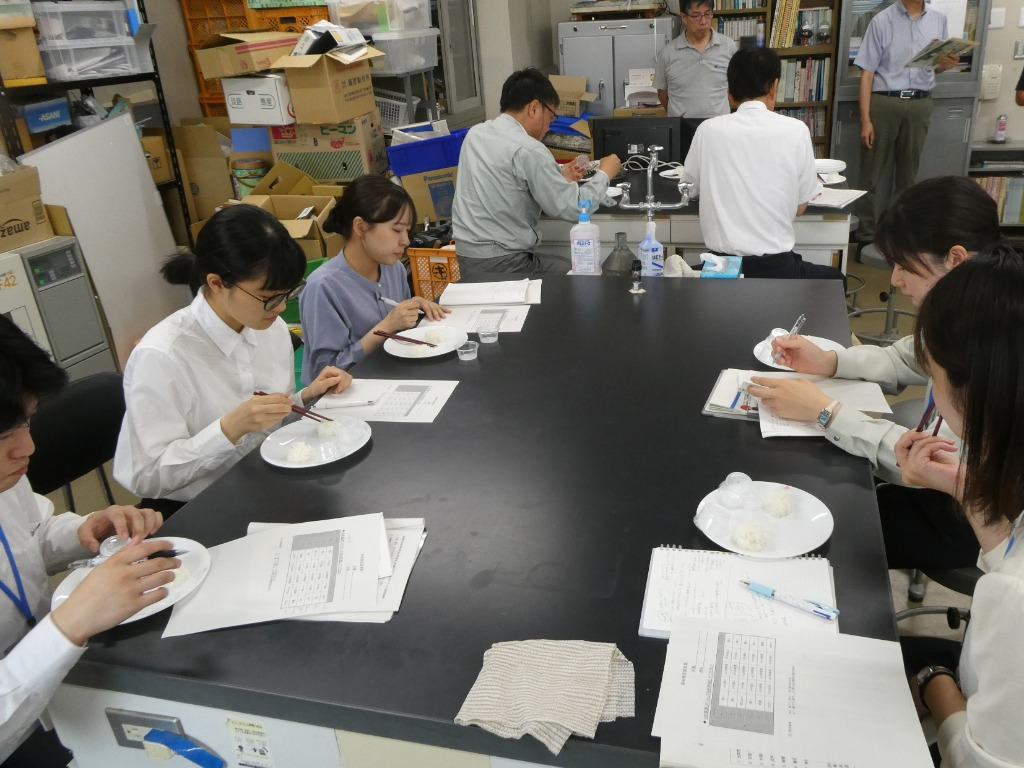 兵庫県立農林水産技術センターでのコノホシの官能調査