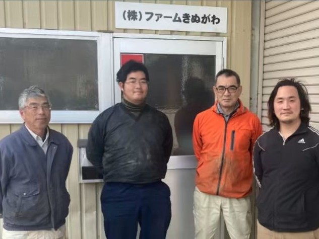 ファームきぬがわの皆さん