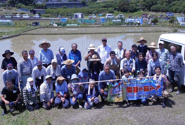 たんぼの楽耕（河合町）