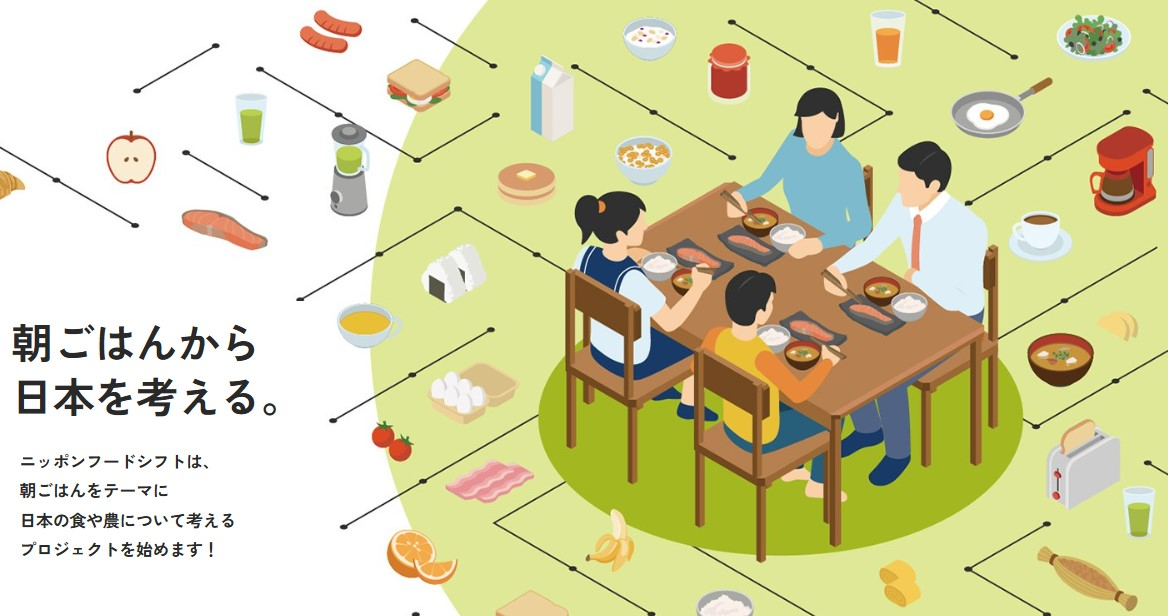 朝ごはんから日本の食を考える