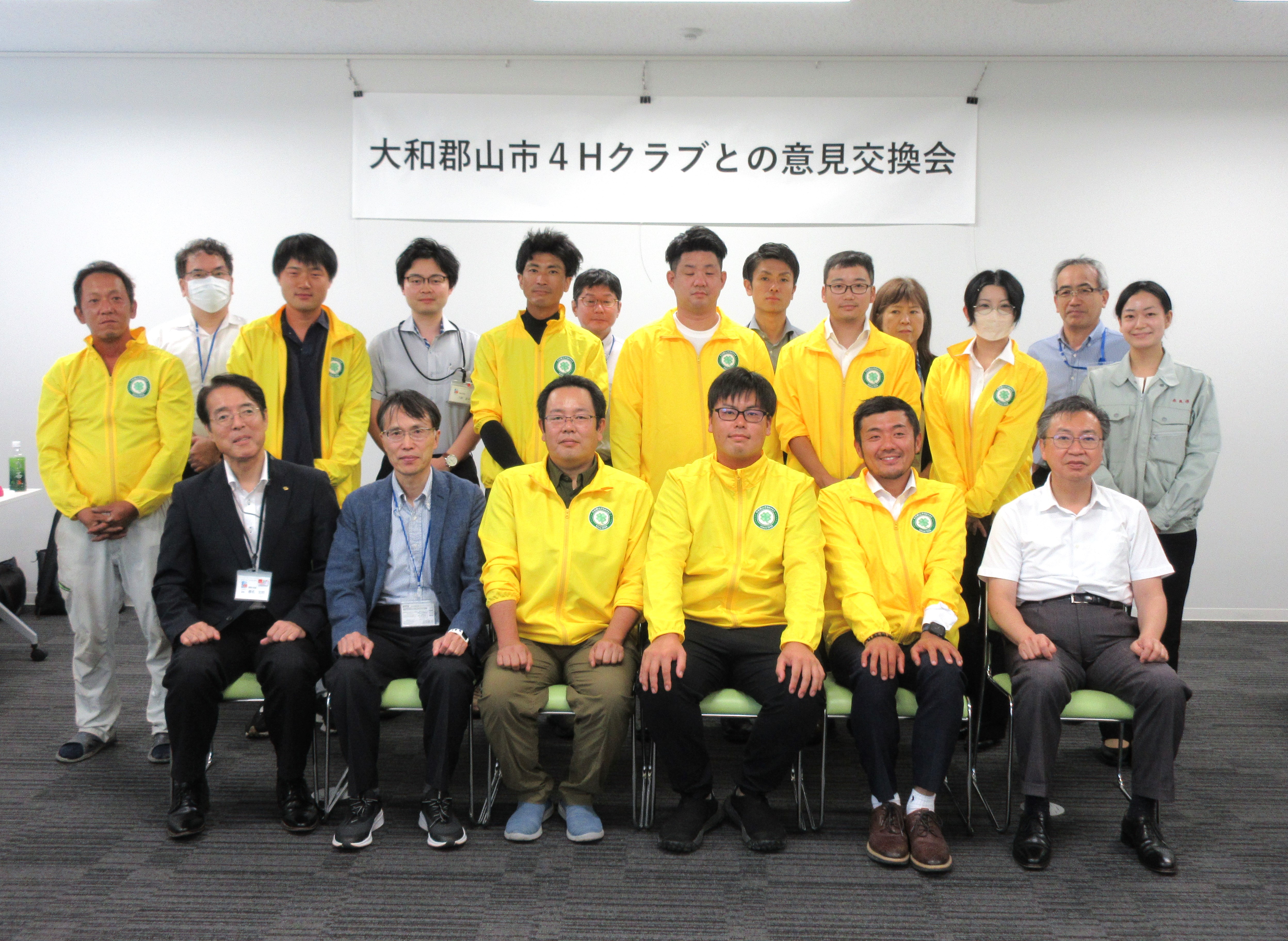 大和郡山市4Hクラブ集合写真