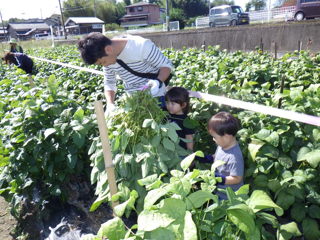 子ども達も興味津々