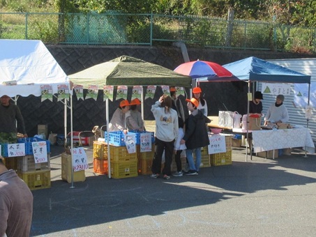 笛吹地区の様子