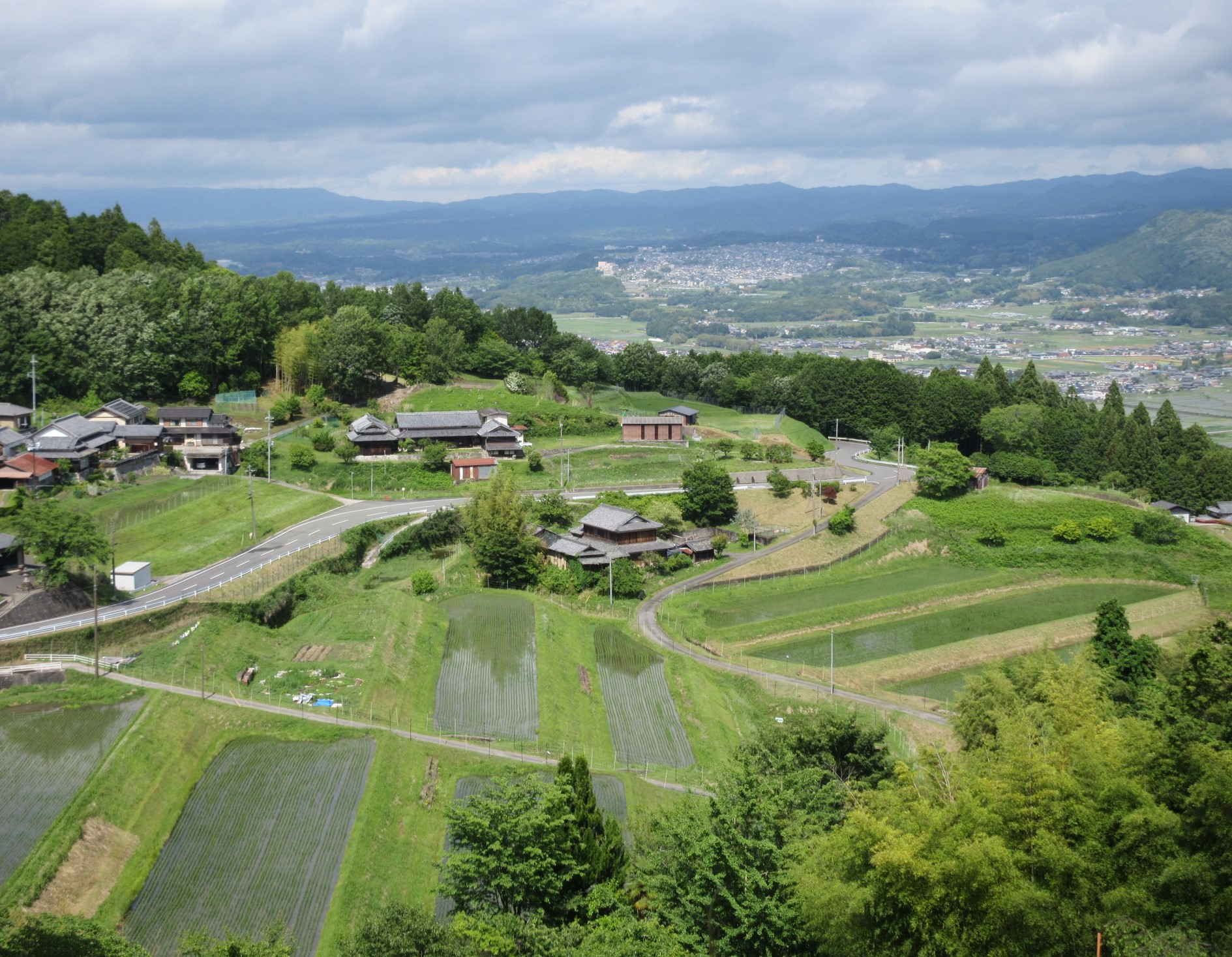 室生深野の風景