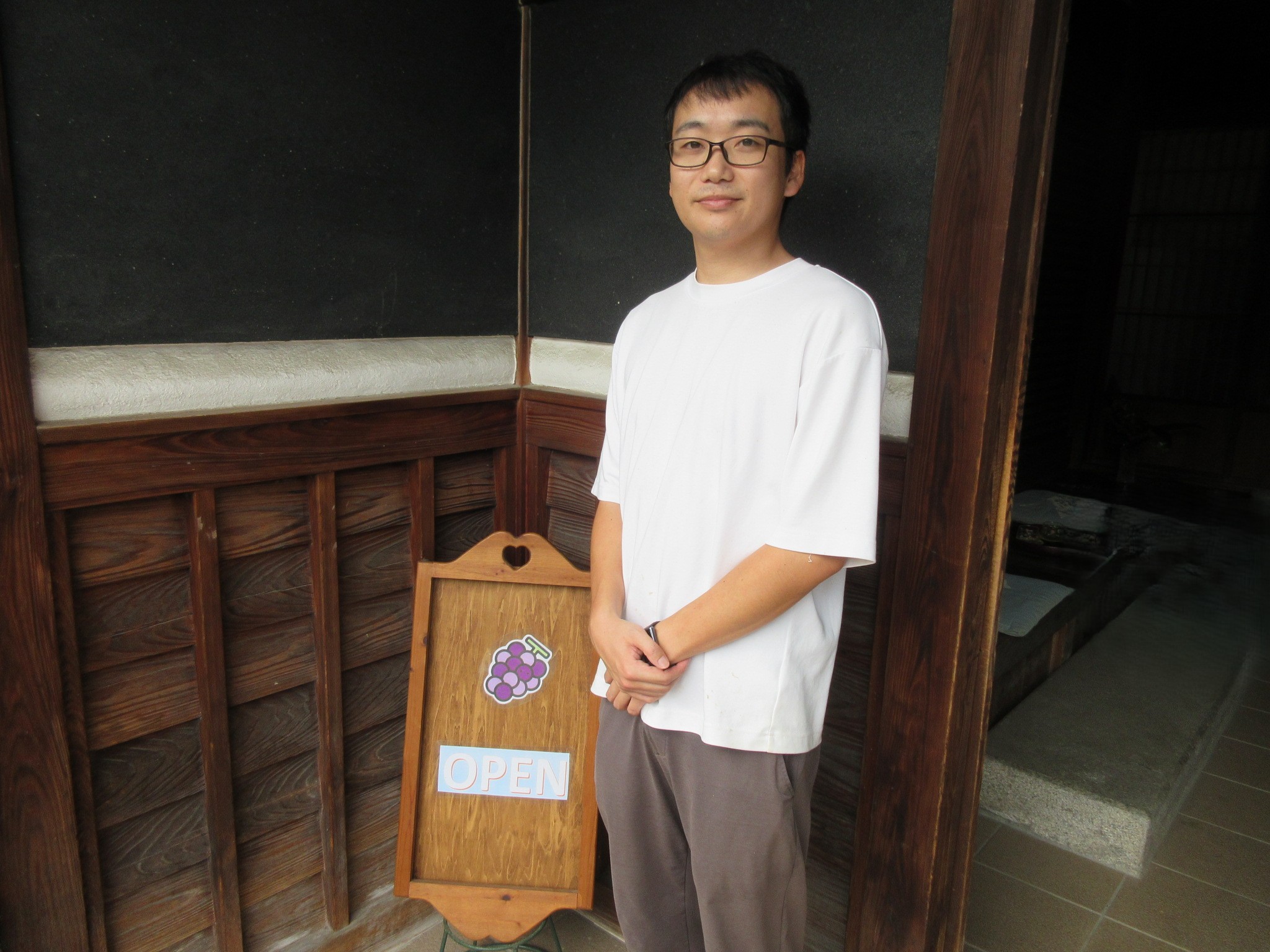 園主の中野敦司さん