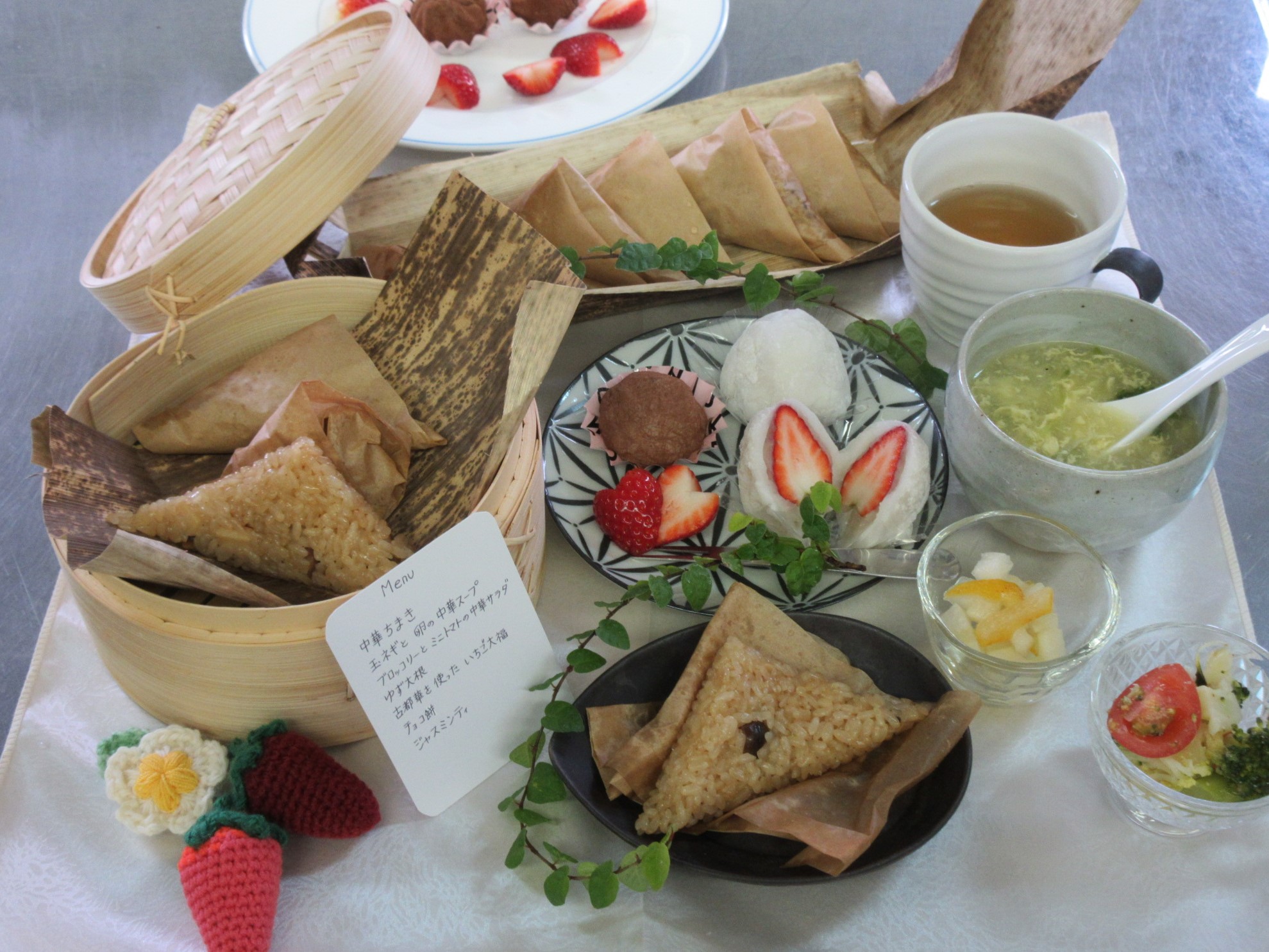 出来上がった料理