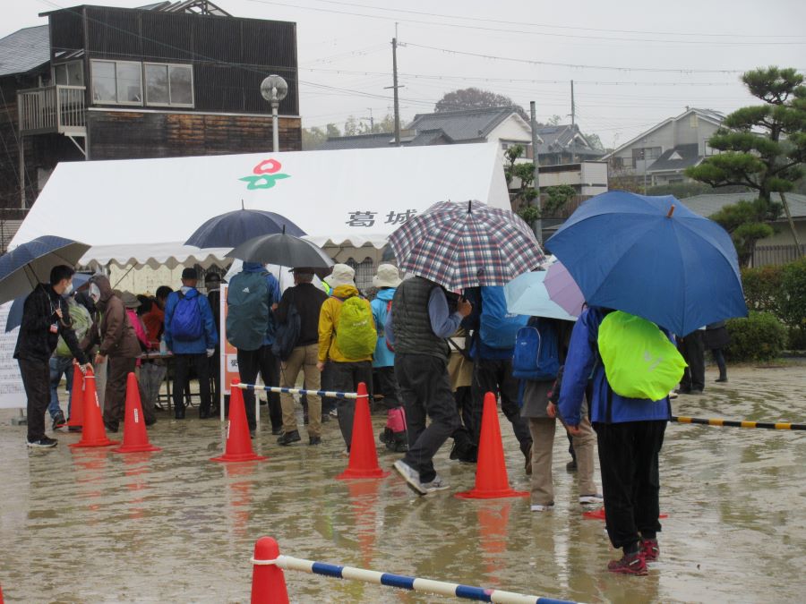 【受付の様子】