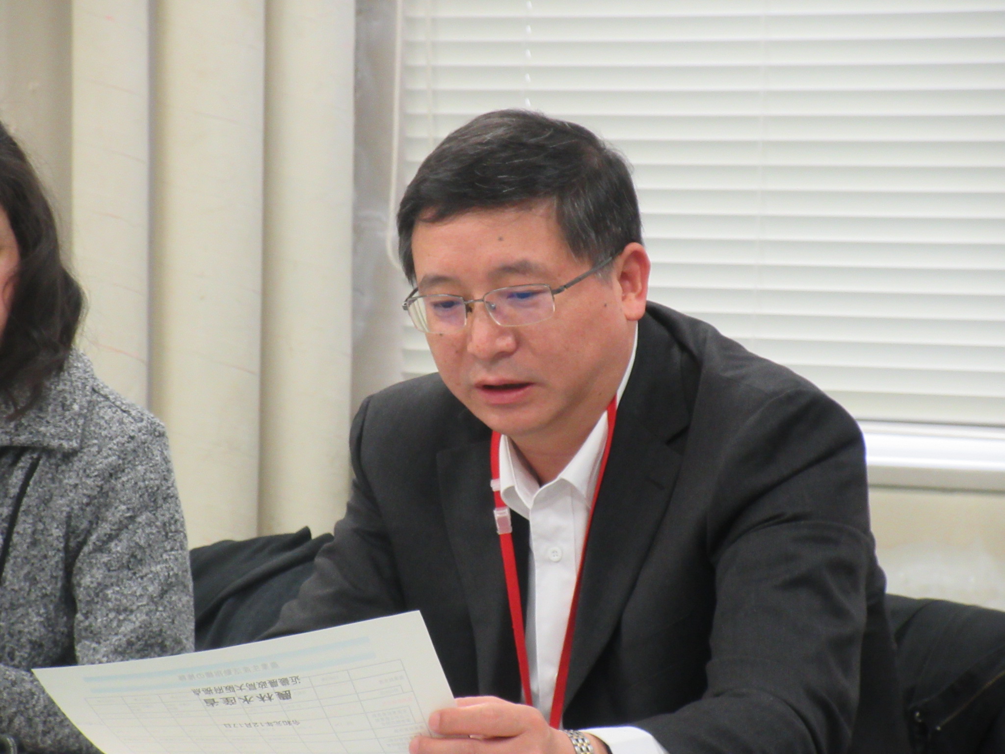 積極的に発言頂いた許団長