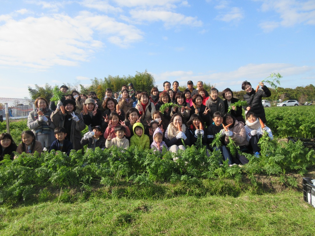 大収穫祭！参加者集合