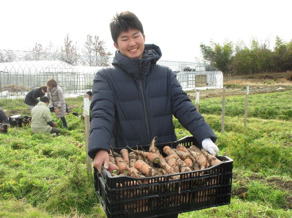 重い！岸和田高校の生徒さん