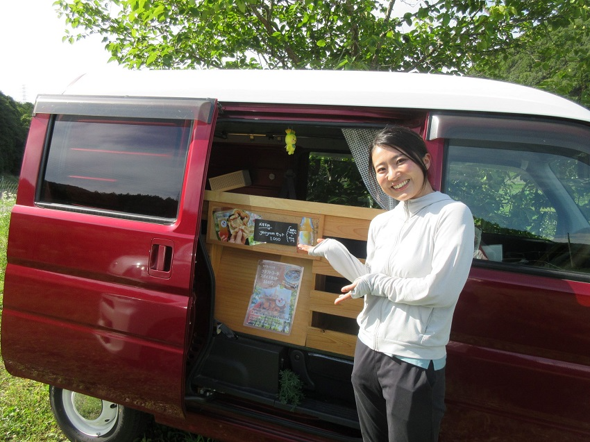 森下さんとyaoyamキッチンカー