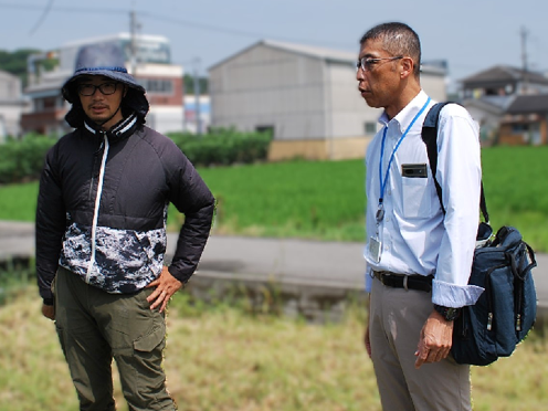 吉川氏と有江地方参事官