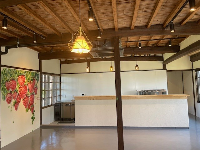 年内オープン予定の農園カフェ