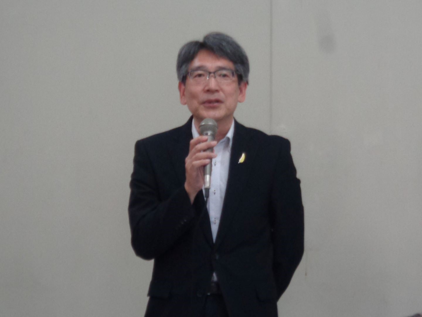 挨拶をする山田大阪保護観察所長