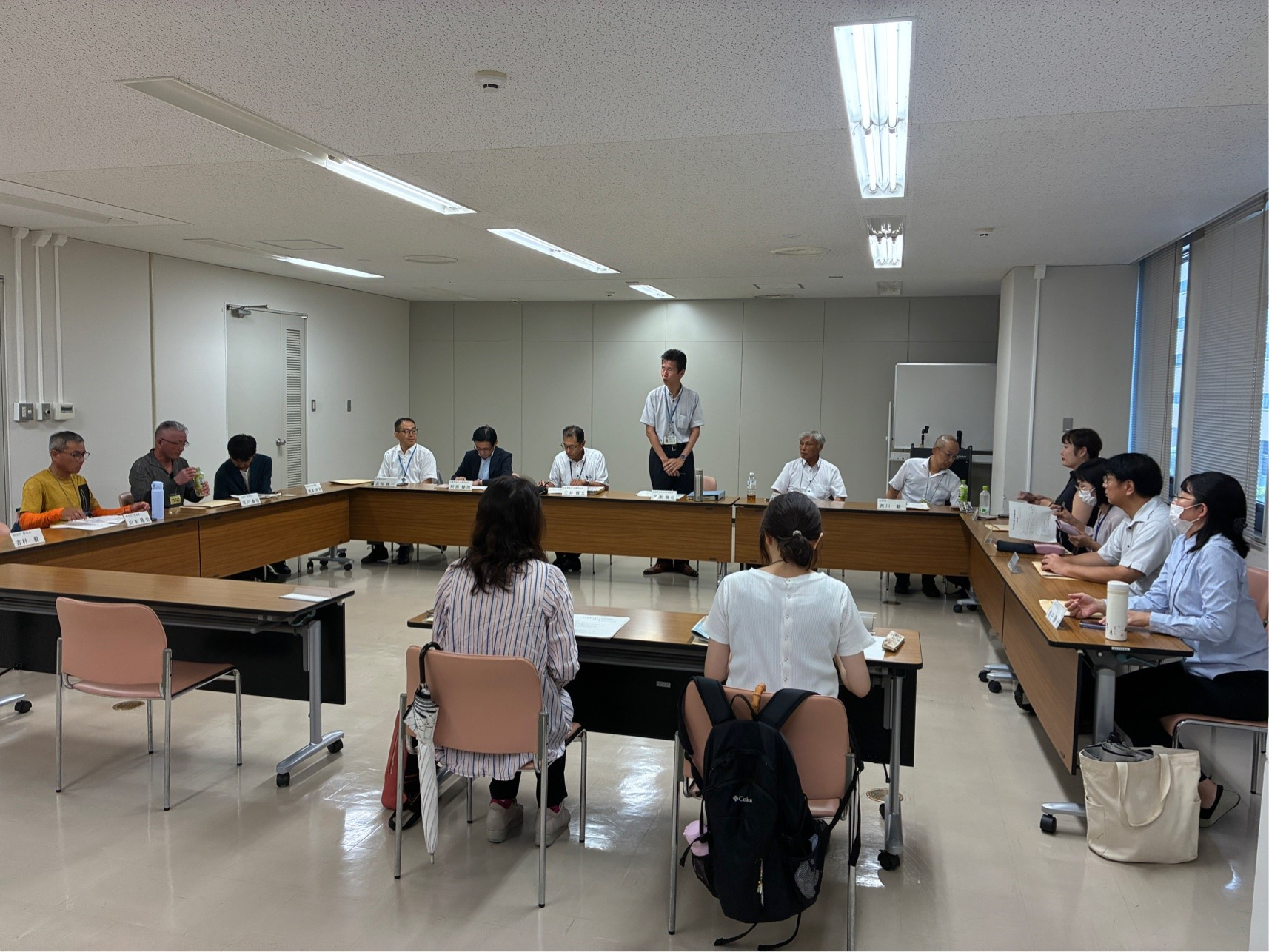 グループごとの意見交換会の様子