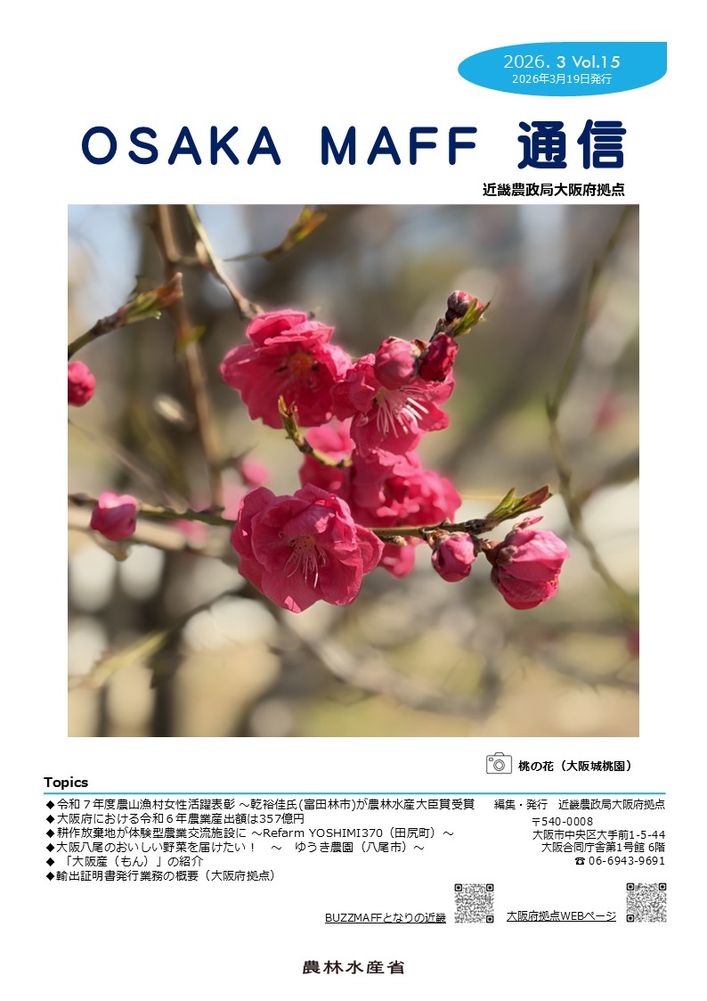 広報誌（OSAKAMAFF通信3月号）