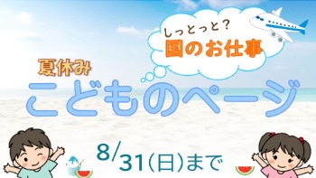 夏休み子どもイベント