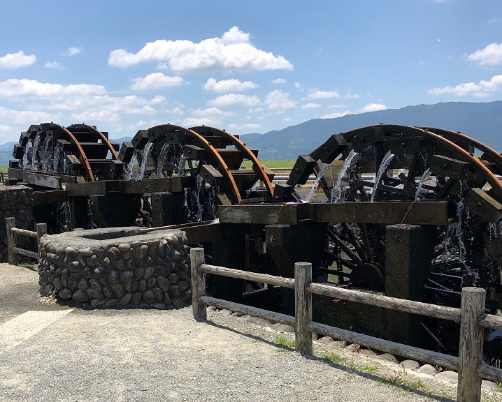 朝倉市の三連水車