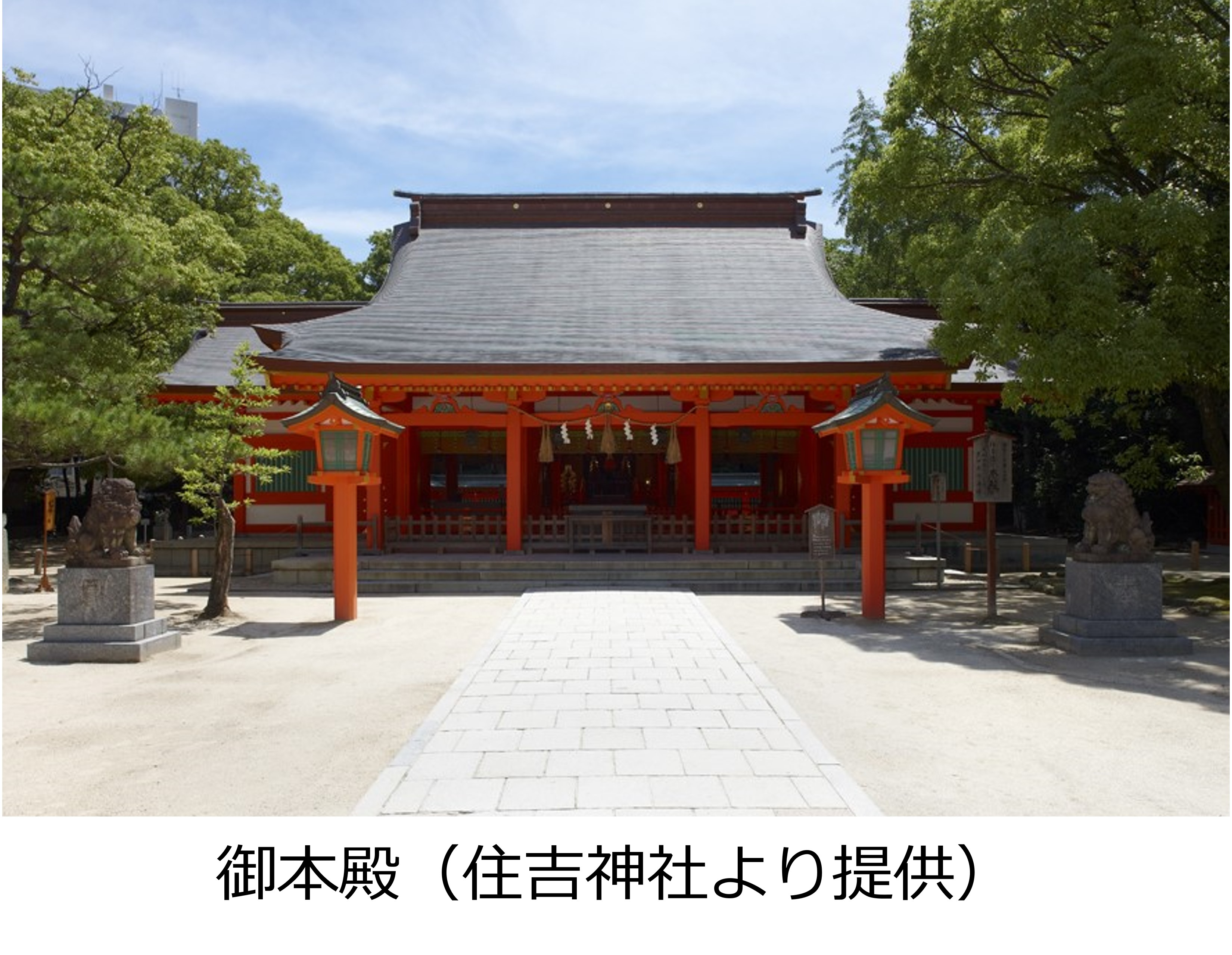 御本殿（住吉神社より提供）