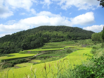 尾木場の棚田の風景(その2)