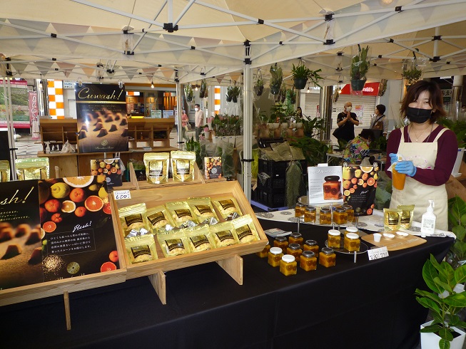 かごしま農業女子プロジェクト出店風景(その4)