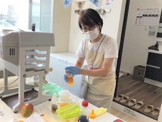 かき氷コーナー