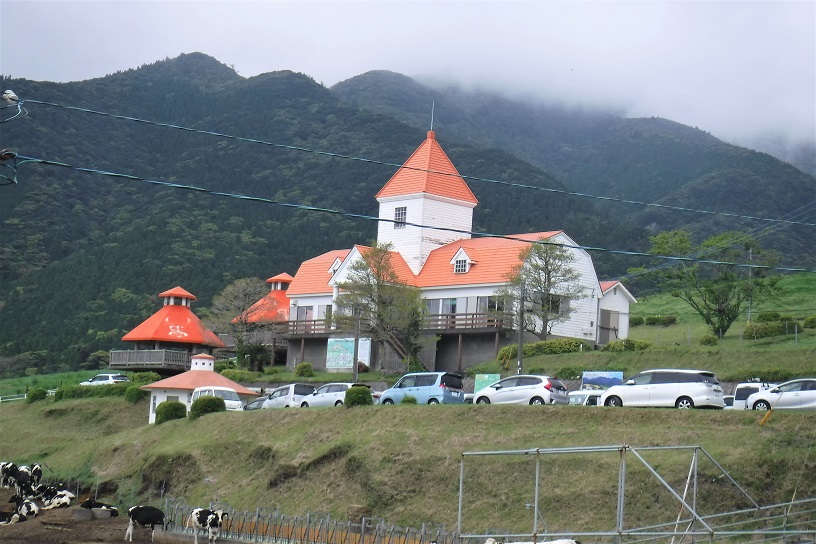 鳴之尾牧場の風景
